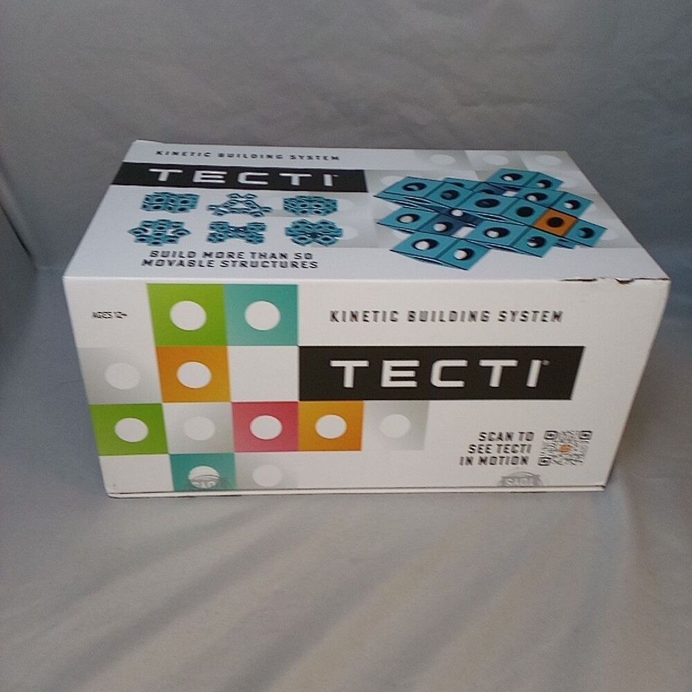 Tecti Kinetic Building System Cubes Tectonic Moves Construction Toy Learning